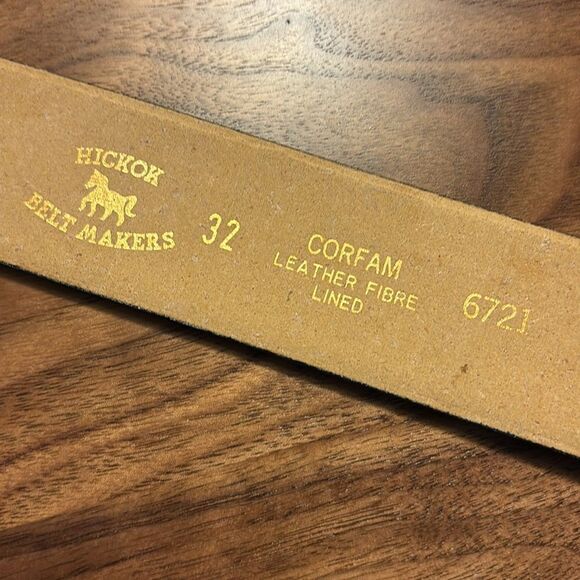 Hickok Belt Makers Embossed Black Crocodile Pattern Belt - 32 main image 7